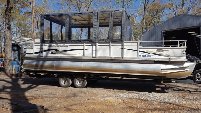 santee cajun fishing platform